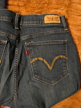 Levi's 512 Dark Blue Straight Women's Jeans